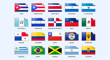 Central/South America results